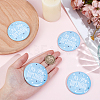4Pcs It's My Birthday Tinplate Brooches JEWB-CN0001-12B-3