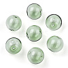 Transparent Blow High Borosilicate Glass Globe Beads X-GLAA-T003-09D-3