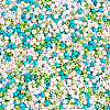 Opaque Glass Round Seed Beads GLAA-TAC0025-07A-03-3