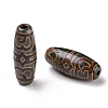 Tibetan Style dZi Beads TDZI-E004-16-1
