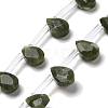 Natural Xinyi Jade/Chinese Southern Jade Beads Strands G-Q167-A21-02-1