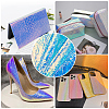Laser PVC Leather Fabric FIND-WH0139-76A-5