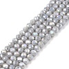 Electroplate Glass Beads Strands LS-EGLA-A044-P3mm-B19-1