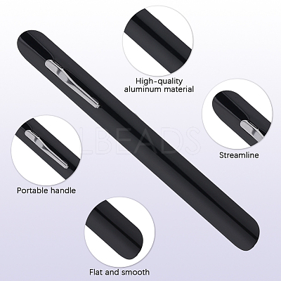 6Pcs 3 Colors Aluminium Cleaning Scraper AJEW-CP0010-79-1