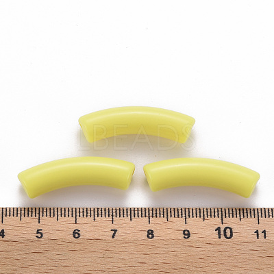 Opaque Acrylic Beads X-MACR-S372-002B-S024-1