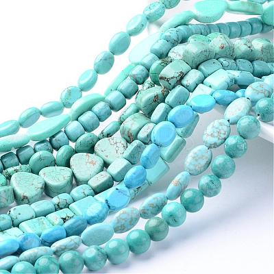 Natural Magnesite Bead Strands TURQ-G930-03-1