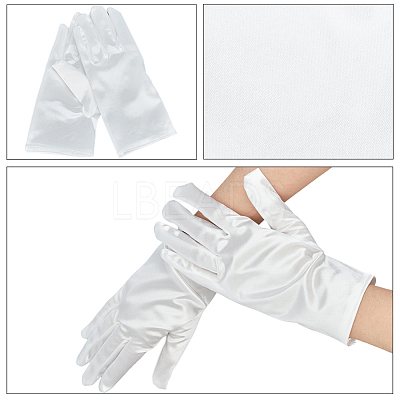 Satin Gloves AJEW-CY0002-52B-1