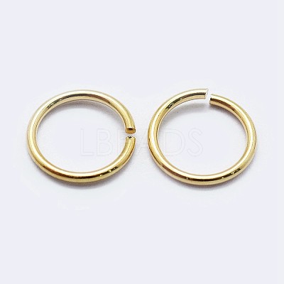 925 Sterling Silver Saw Cut Open Jump Rings STER-F036-02G-0.9x5mm-1