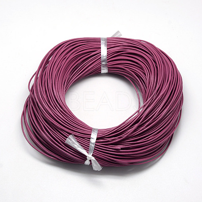 Spray Painted Cowhide Leather Cords WL-R001-2.0mm-19-1