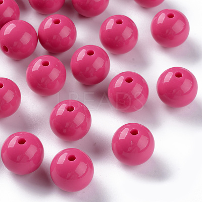 Opaque Acrylic Beads MACR-S370-C16mm-A13-1