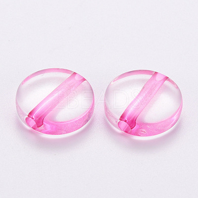 Transparent Acrylic Beads TACR-S154-09A-82-1