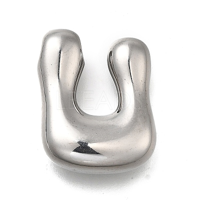 304 Stainless Steel Pendants STAS-S166-02P-21-1