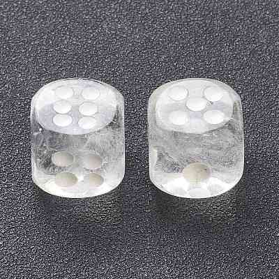 Natural Quartz Crystal Cabochons X-G-M378-02M-1