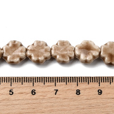 Handmade Porcelain Beads Strands PORC-K010-05E-1