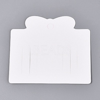 Cardboard Paper Jewelry Display Cards for Hair Clip Storage CDIS-N004-04-1