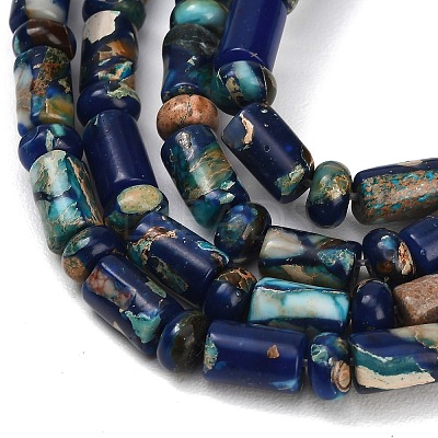Dyed Synthetic Imperial Jasper Beads Strands GG-CBAA20A-02C-1