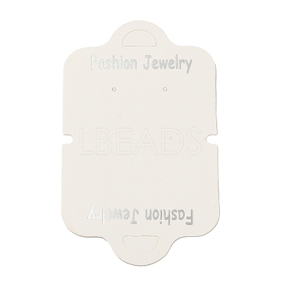 Fold Over Paper Jewelry Display Cards CDIS-M005-12-1