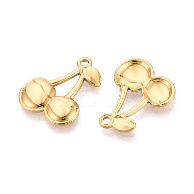 304 Stainless Steel Pendants STAS-T065-76G-1