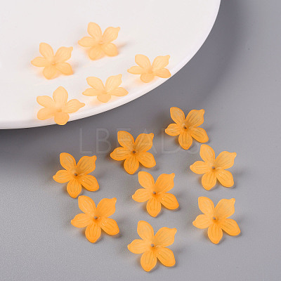 Frosted Acrylic Bead Caps MACR-S371-05A-719-1