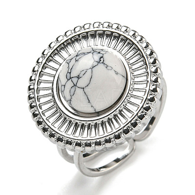 304 Stainless Steel Open Cuff Rings RJEW-C079-16P-01-1