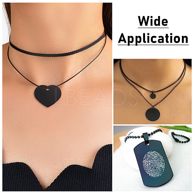30Pcs 6 Style Aluminum Pendants FIND-BT0001-23-1