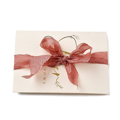 Paper Wedding Vows Card AJEW-WH0258-902B-1