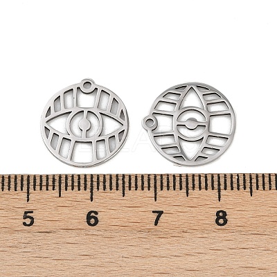 201 Stainless Steel Pendants LS-STAS-U052-02C-P-1