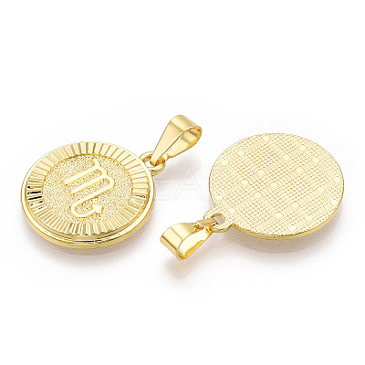 Brass Pendants KK-T070-01G-06-1