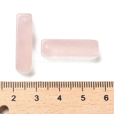 Natural Rose Quartz Pendants G-L593-01A-1