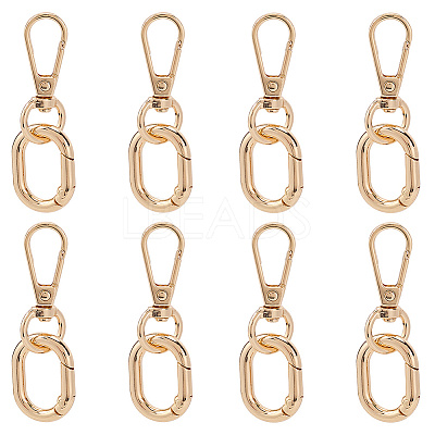 Alloy Swivel Clasps FIND-SP0003-22G-1