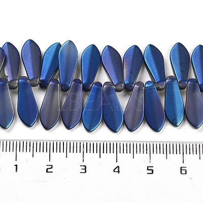 Electroplate Glass Beads Strands EGLA-C005-01A-FR01-1