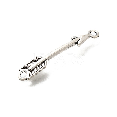 Tibetan Style Alloy Connector Charms PALLOY-D291-32AS-1