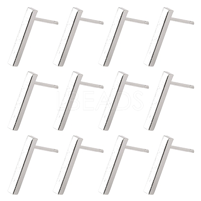 304 Stainless Steel Stud Earring Findings STAS-G224-21S-02-1