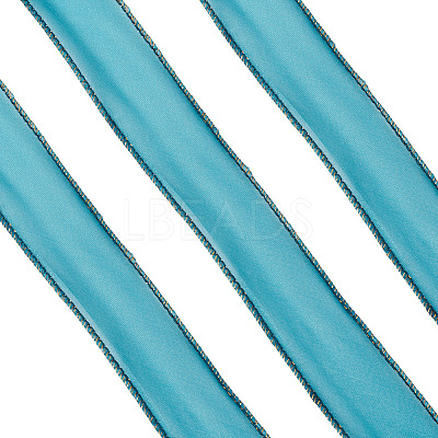 3 Rolls Polyester Organza Ribbons SRIB-TA0001-26B-1