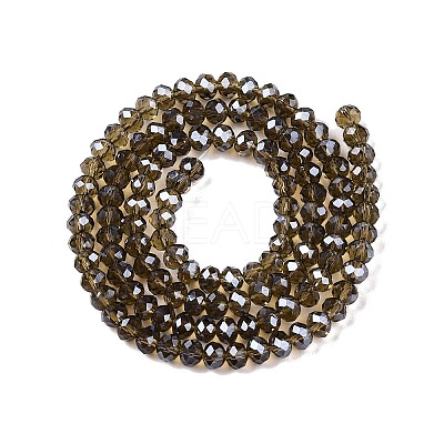 Electroplate Glass Beads Strands EGLA-A034-T10mm-A09-1