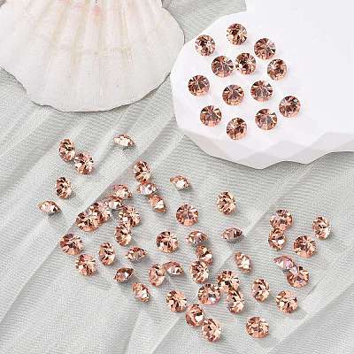Preciosa&reg MAXIMA Crystal Round Stones Y-PRC-RBSS39-00030-266-1