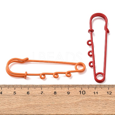 Spray Paint Iron Brooch Findings RN-CBAB9AC-09-1