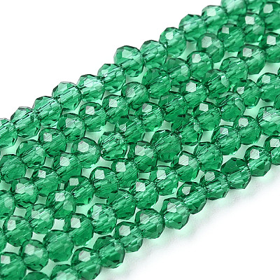Glass Beads Strands X-EGLA-A034-T10mm-D18-1