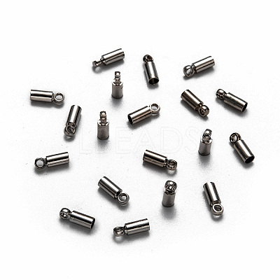 Brass Cord Ends KK-H731-B-NF-1