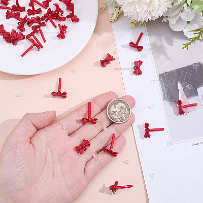 42Pcs Spray Painted Alloy Stud Earring Findings FIND-ME0004-22B-1