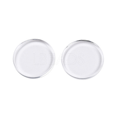 Transparent Glass Cabochons GGLA-S602-1-1