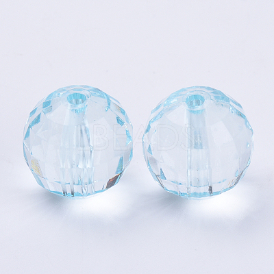 Transparent Acrylic Beads LS-TACR-Q254-8mm-V38-1