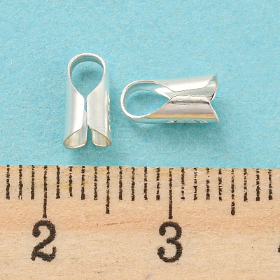 925 Sterling Silver Cord End STER-Q191-06C-S-1