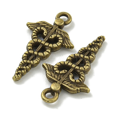 Tibetan Style Alloy Pendants TIBE-I026-6007AB-1