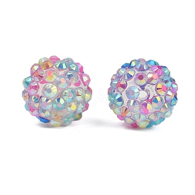 AB-Color Resin Rhinestone Beads RESI-S315-14x16-11-1
