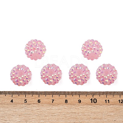 AB-Color Resin Rhinestone Beads RESI-S315-14x16-19-1
