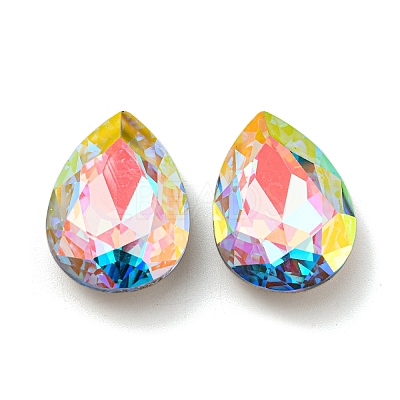 Glass Rhinestone Cabochons RGLA-M017-D03-202ST-1