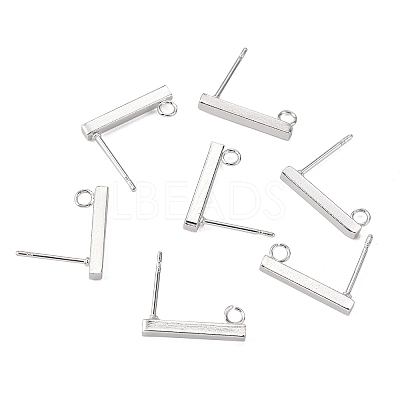 304 Stainless Steel Stud Earring Findings LS-STAS-G224-21S-02-1