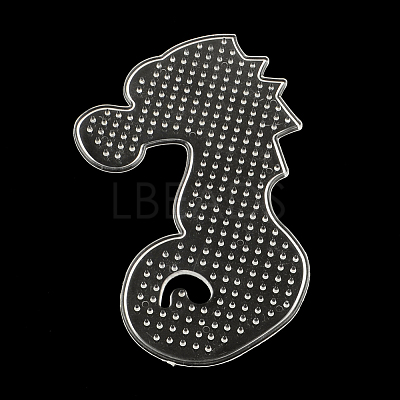 Sea Horse ABC Plastic Pegboards used for 5x5mm DIY Fuse Beads X-DIY-Q009-31-1