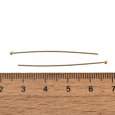 Brass Ball Head Pins KK-H502-03F-G-1
